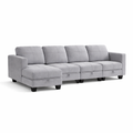 Dewsbury Sofa by Divine Sofas! Designed with extra cushioning for ultimate relaxation, this sofa also offers hidden storage spaces for added convenience. Perfect for any living space, elevate your lounging experience with the Dewsbury Sofa.